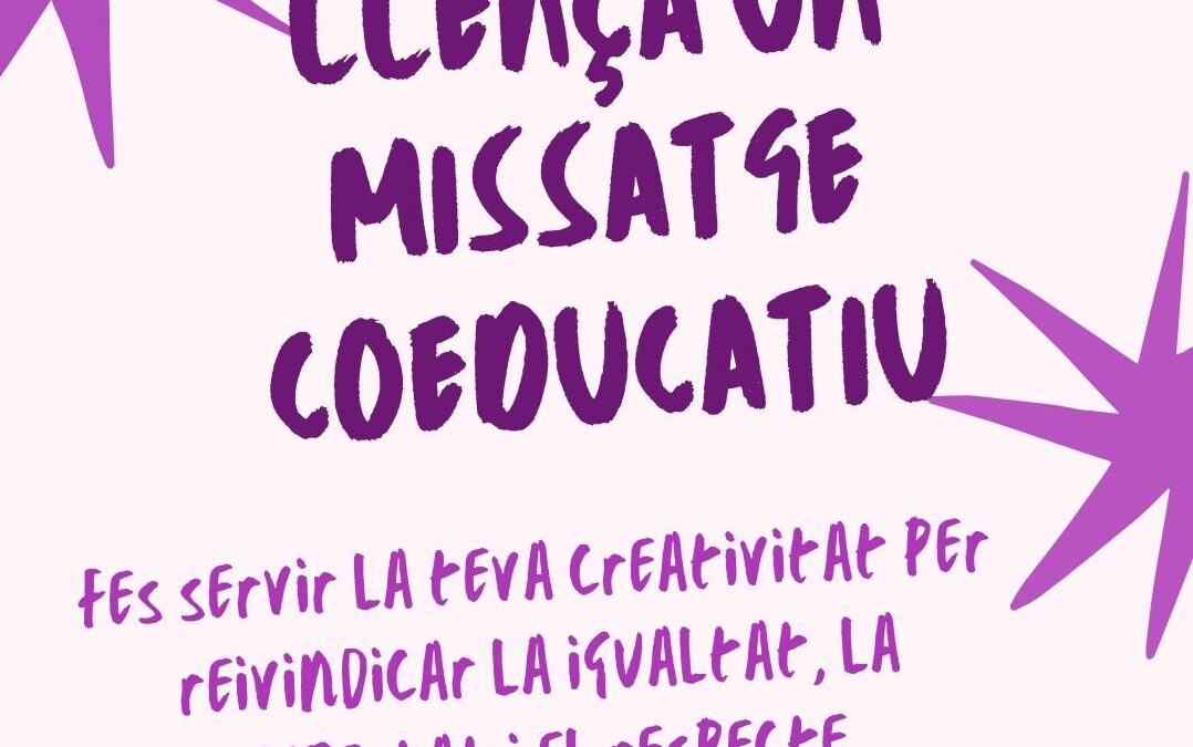 Llença un missatge coeducatiu