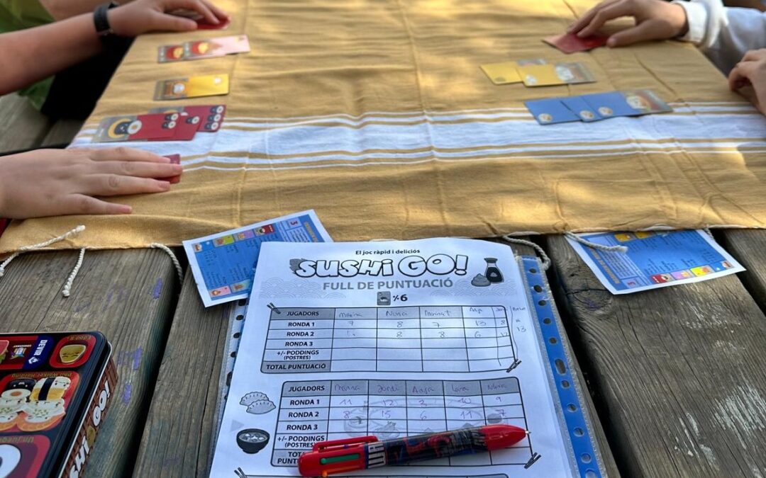 Inscriu-te al Torneig de Sushi Go als patis!!!