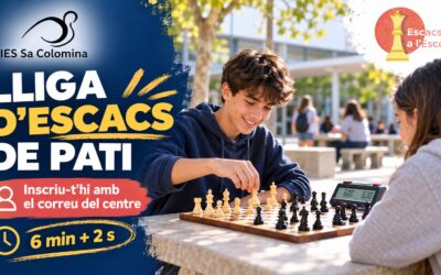 A l’octubre comença la Lliga d’Escacs de Pati!